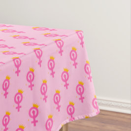 Toalha De Mesa Rosa Feminista
