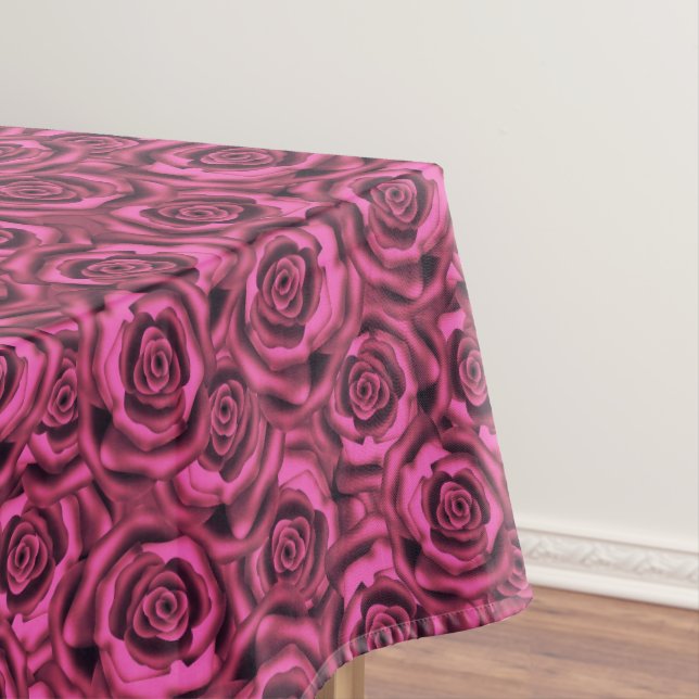 Toalha De Mesa Rosa rosa (Posição Original)
