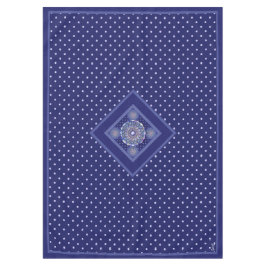 Toalha De Mesa Rosace Azul