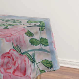Toalha De Mesa Rosas de Verão abstrato