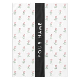 Toalha De Mesa Rosas Vermelhas, Padrão de Rosas, Seu Nome