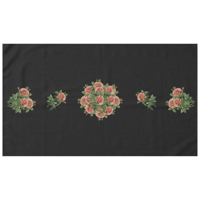 Toalha De Mesa Rose Roses Rosen bouquet – Rosenbouquet (Frente (Horizontal))