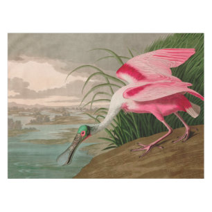 Toalha De Mesa Roseate Spoonbill Birds, Impressão da América Au