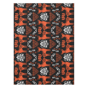 Toalha De Mesa Rosemaling Norueguês Folk Art