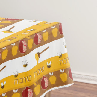 Toalha De Mesa Rosh Hashanah Cotton Tablecloth