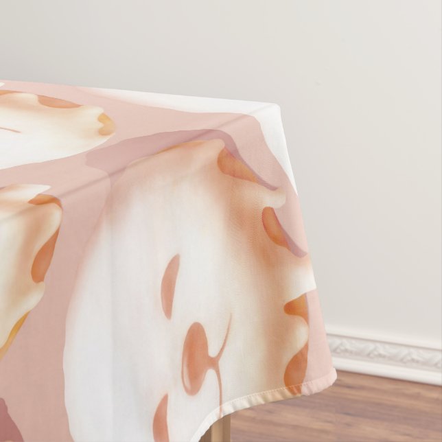 Toalha De Mesa Rosquinha Adorável da face do cão (Posição Original)