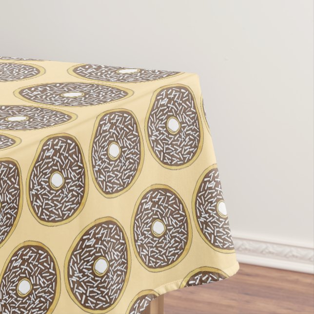 Toalha De Mesa Rosquinha de bolos de Fosco de chocolate (Posição Original)