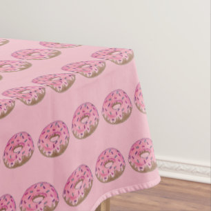 Toalha De Mesa Rosquinha rosa Fosco de rosca borrifar