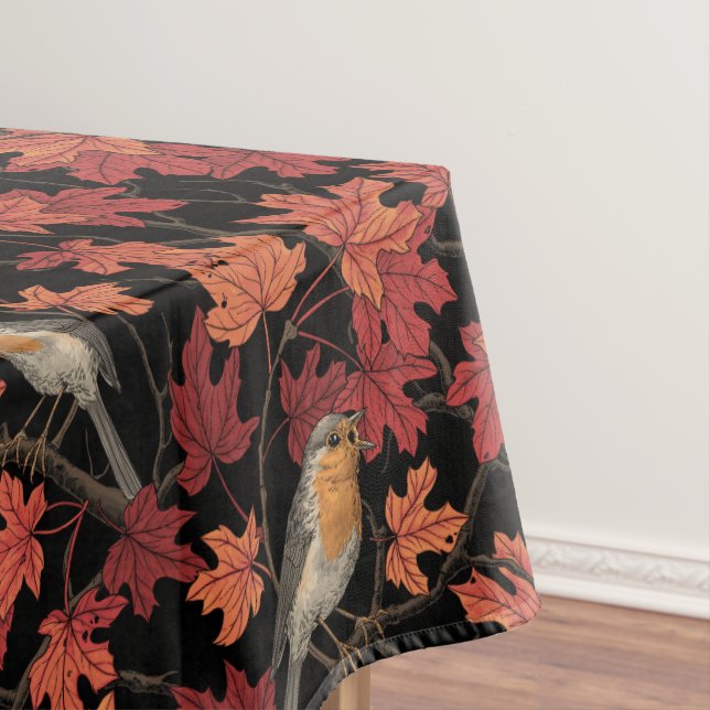Toalha De Mesa Rouxinóis em bordo (Posição Original)