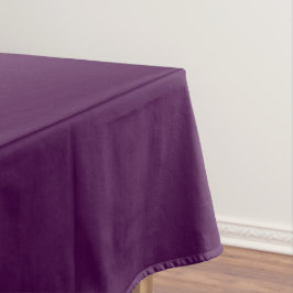 Toalha De Mesa Roxo de Berinjela Cor Sólida