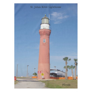 Toalha De Mesa Rua do Johns River Lighthouloth