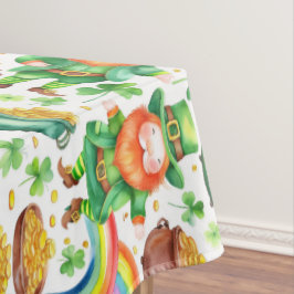 Toalha De Mesa Rua.Padrão de Patrick - duendes e ouro