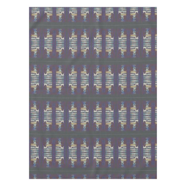 Toalha De Mesa Rua, Silhuette de Mark (Frente)