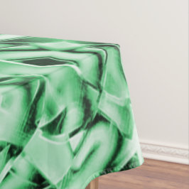 Toalha De Mesa Russo ou não, branco verde estranho entrelaçado
