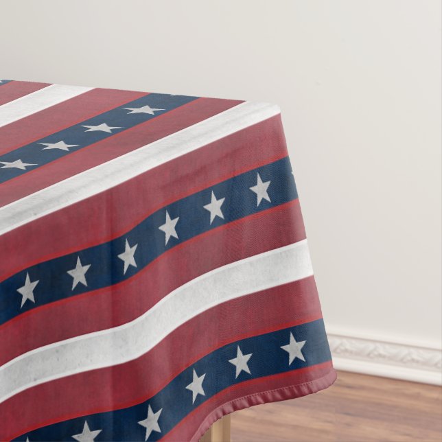 Toalha De Mesa Rustic 4 of Julho Tablecloth (Posição Original)