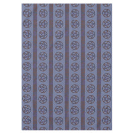 Toalha De Mesa Rusty Pentagram Blue