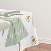 Saga elegante - padrão das árvores de Natal