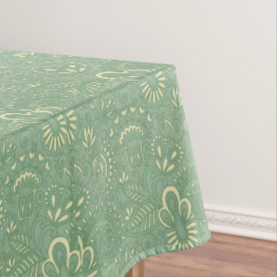 Toalha De Mesa Sage Paisley