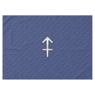 Toalha De Mesa Sagitário - Sinal Zodíaco na Camuflagem Digital do