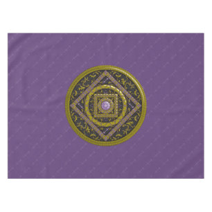 Toalha De Mesa Sagittarius Mandala Tablecloth