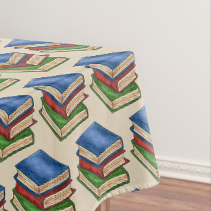 Toalha De Mesa Sala de aula de Bibliotecas de Livros