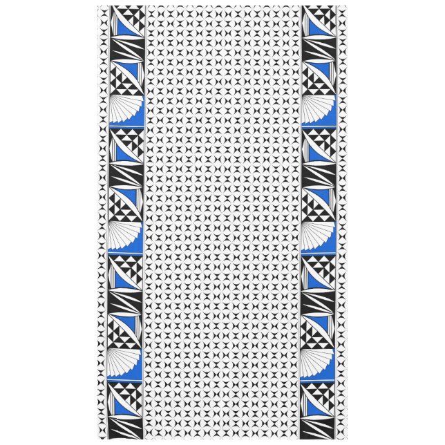 Toalha De Mesa Salto do Sudoeste de 104" em Azul (Frente)