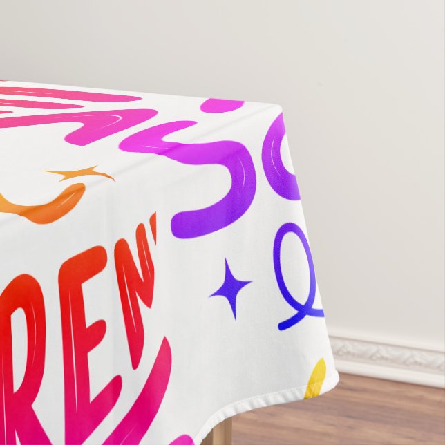 Toalha De Mesa Salvar Filhos, Salvar Vidas (Posição Original)