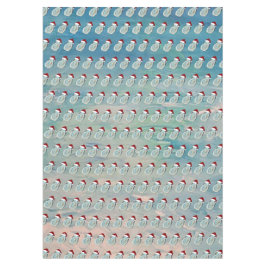 Toalha De Mesa Santa Oysters shells Holiday coastal seashell