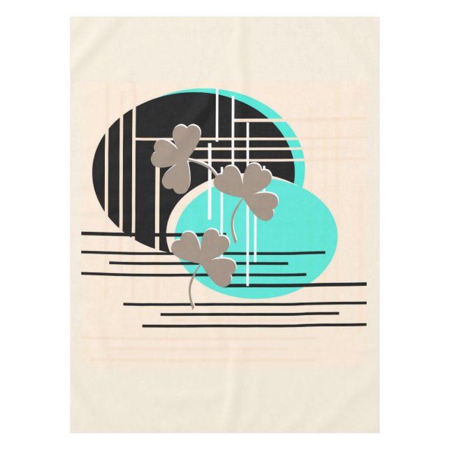 Toalha De Mesa São Patrick, abstração (Frente)