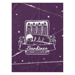 Toalha De Mesa Sardinhas em lata em estado de tensão
