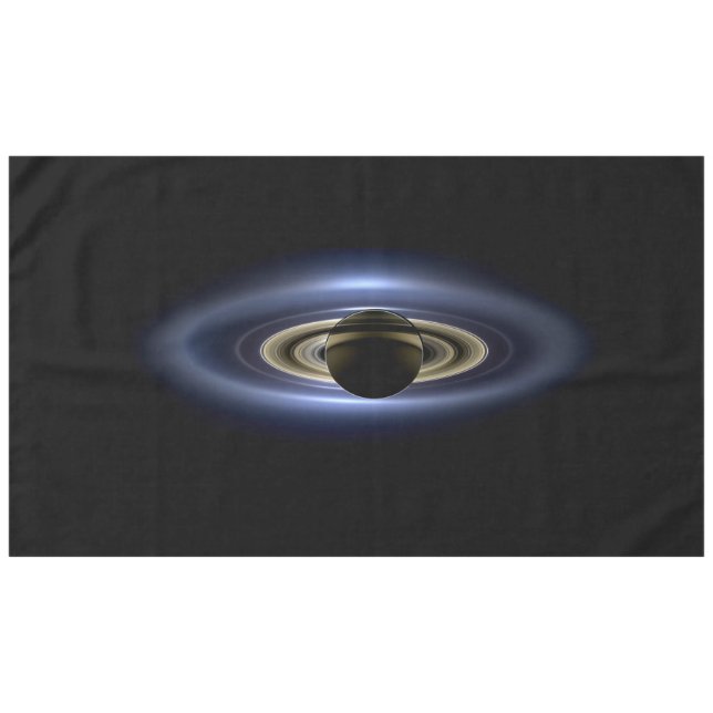 Toalha De Mesa Saturno Eclipsou o Sol do Orbiter Cassini (Frente (Horizontal))