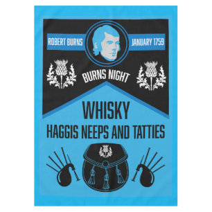Toalha De Mesa Scottish Burns Night Super