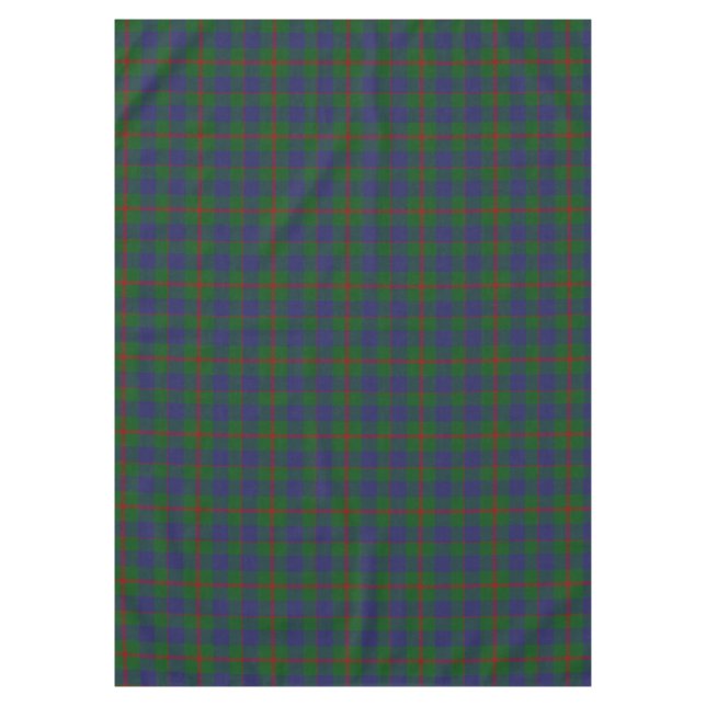 Toalha De Mesa Scottish Clan Agnew Tartan (Frente)