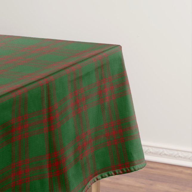Toalha De Mesa Scottish Clan Menzies Tartan (Posição Original)