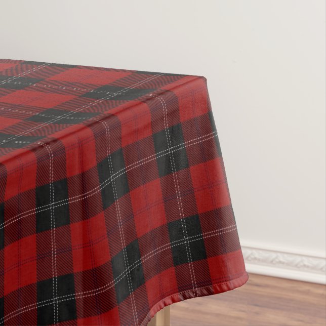 Toalha De Mesa Scottish Clan Ramsay Tartan (Posição Original)