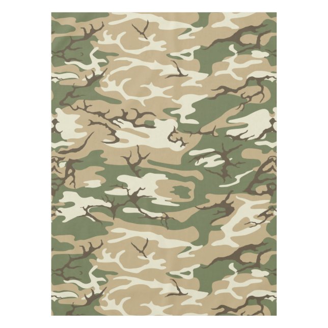 Toalha De Mesa Scrub Camo (Frente)
