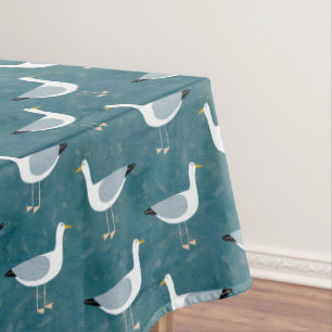 Toalha De Mesa Seagulhas em pé