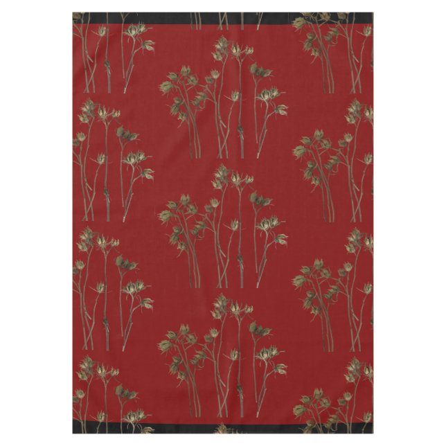 Toalha De Mesa Seed Pods on a Tablecloth (Frente)