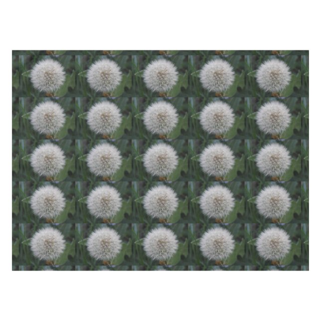 Toalha De Mesa Seeding Dandelion Flower Tablecloe (Frente (Horizontal))