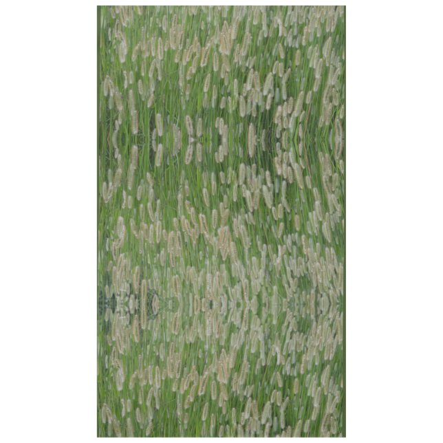Toalha De Mesa Sementes De Grãos Verdes Altas (Frente)
