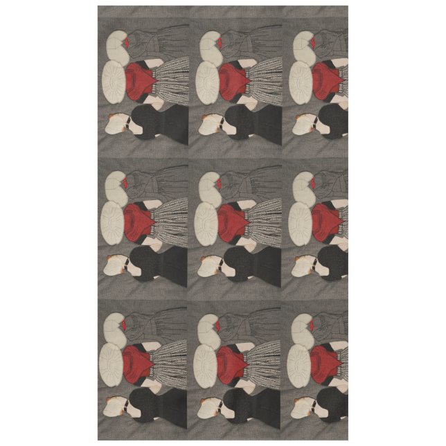 Toalha De Mesa Senhoras Holandesas de roupa tradicional - Tablecl (Frente)