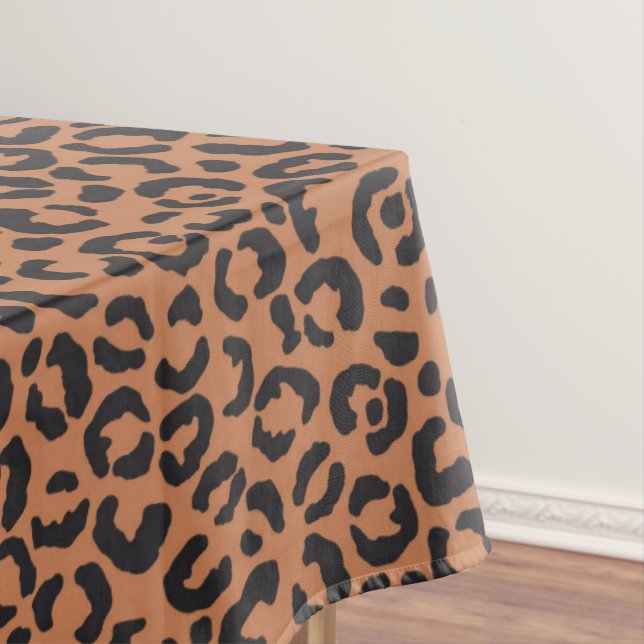 Toalha De Mesa Série Leopardo Clássica Design 13 (Posição Original)