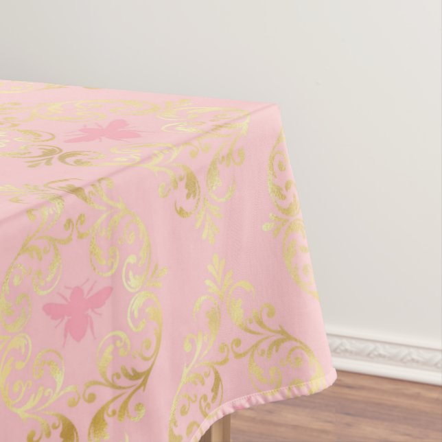 Toalha De Mesa Série Princess Bee Design #5   (Posição Original)