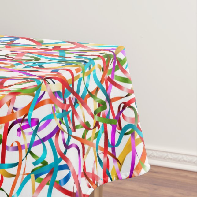 Toalha De Mesa Serpentina festiva (Posição Original)