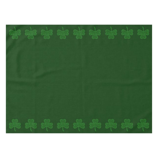 Toalha De Mesa Shamrock (Frente (Horizontal))