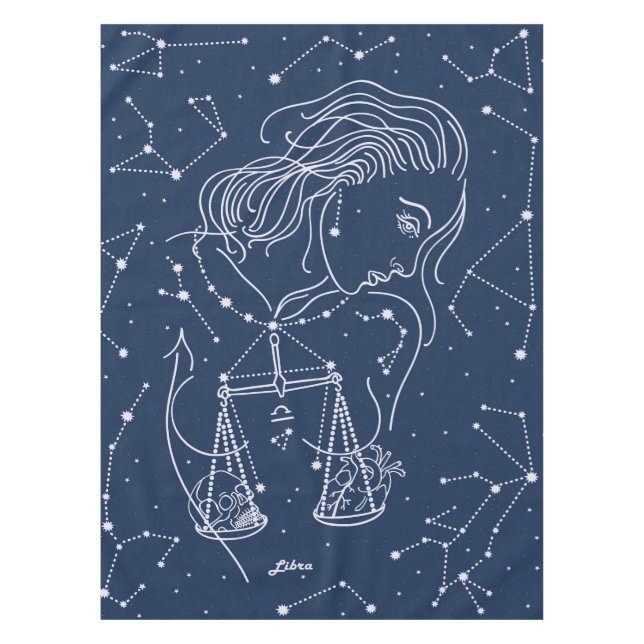 Toalha De Mesa Símbolo liar zodiaco (Frente)