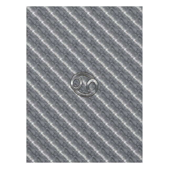 Toalha De Mesa Símbolo Zodiac cancer Estilo Industrial (Frente)