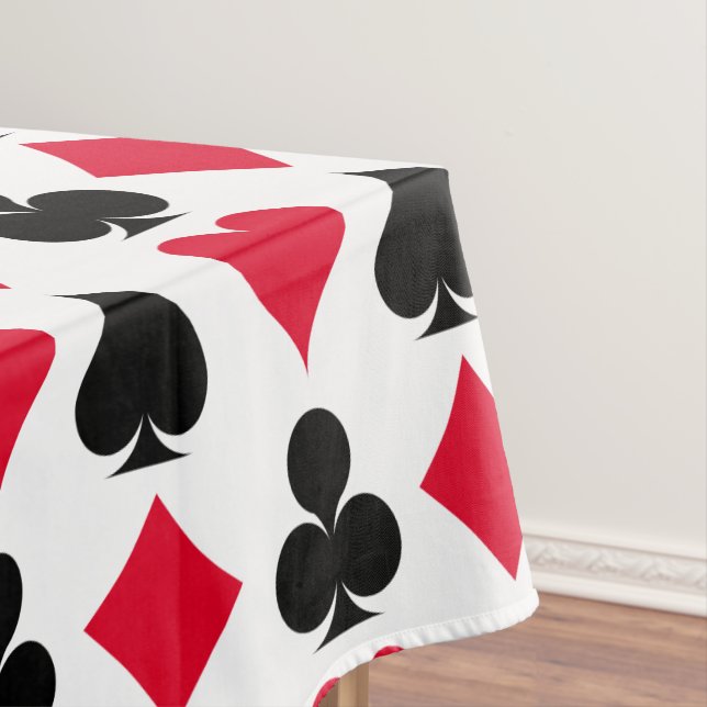 Toalha De Mesa Símbolos de cartas de reprodução (Posição Original)