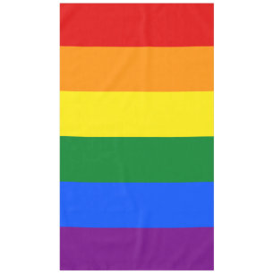 Toalha De Mesa Sinalizador Orgulho gay do arco-íris LGBT