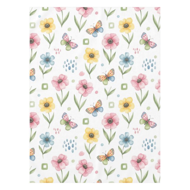 Toalha De Mesa Sinfonia Rustic Bloom (Frente)